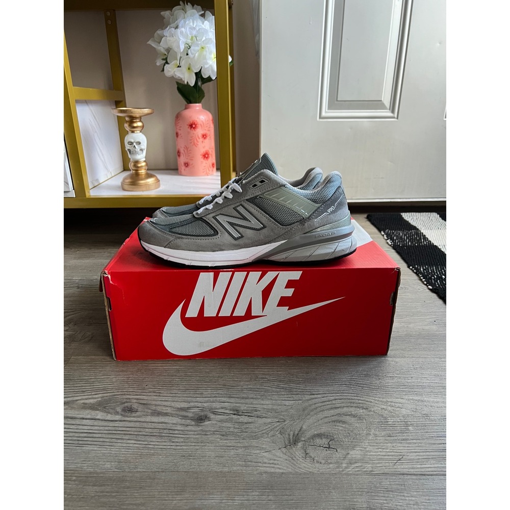 New Balance 990v5 Men's Grey M990GL5 Made in USA Size 9.5